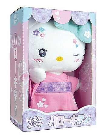 Peluche - Hello Kitty En Kimono - 22 CM