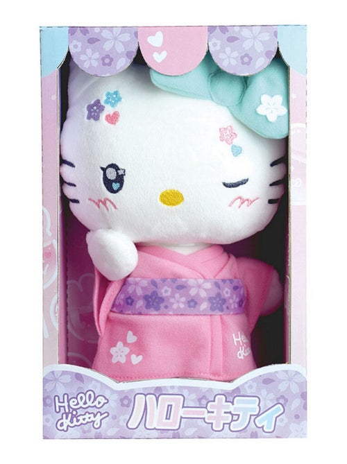 Peluche - Hello Kitty En Kimono - 22 CM - Kiabi