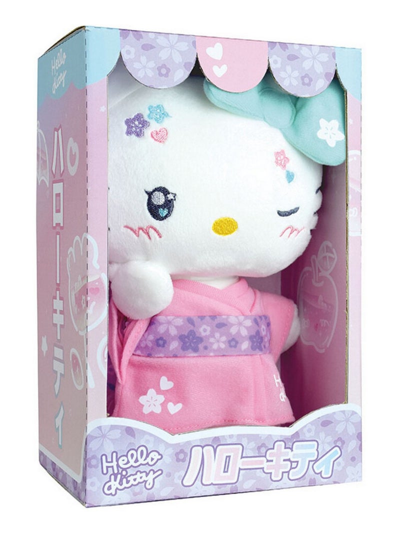 Peluche - Hello Kitty En Kimono - 22 CM Multicolore - Kiabi