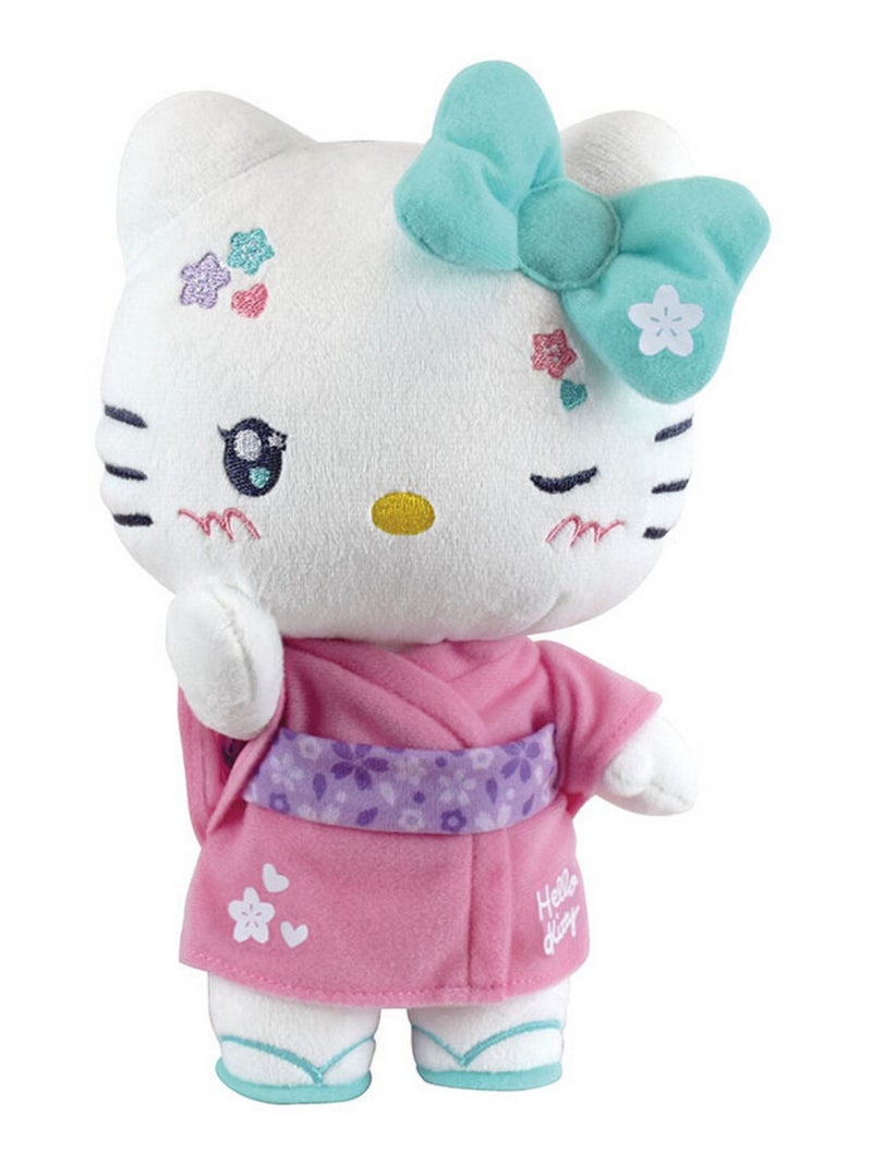 Peluche - Hello Kitty En Kimono - 22 CM Multicolore - Kiabi