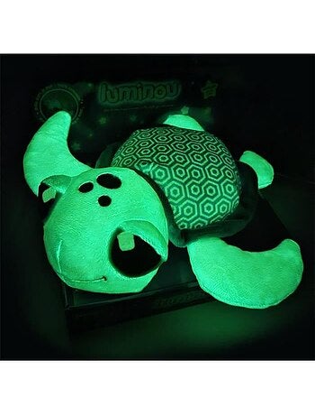Peluche - Luminou Ma Petite Carapace Tortue - 25 CM
