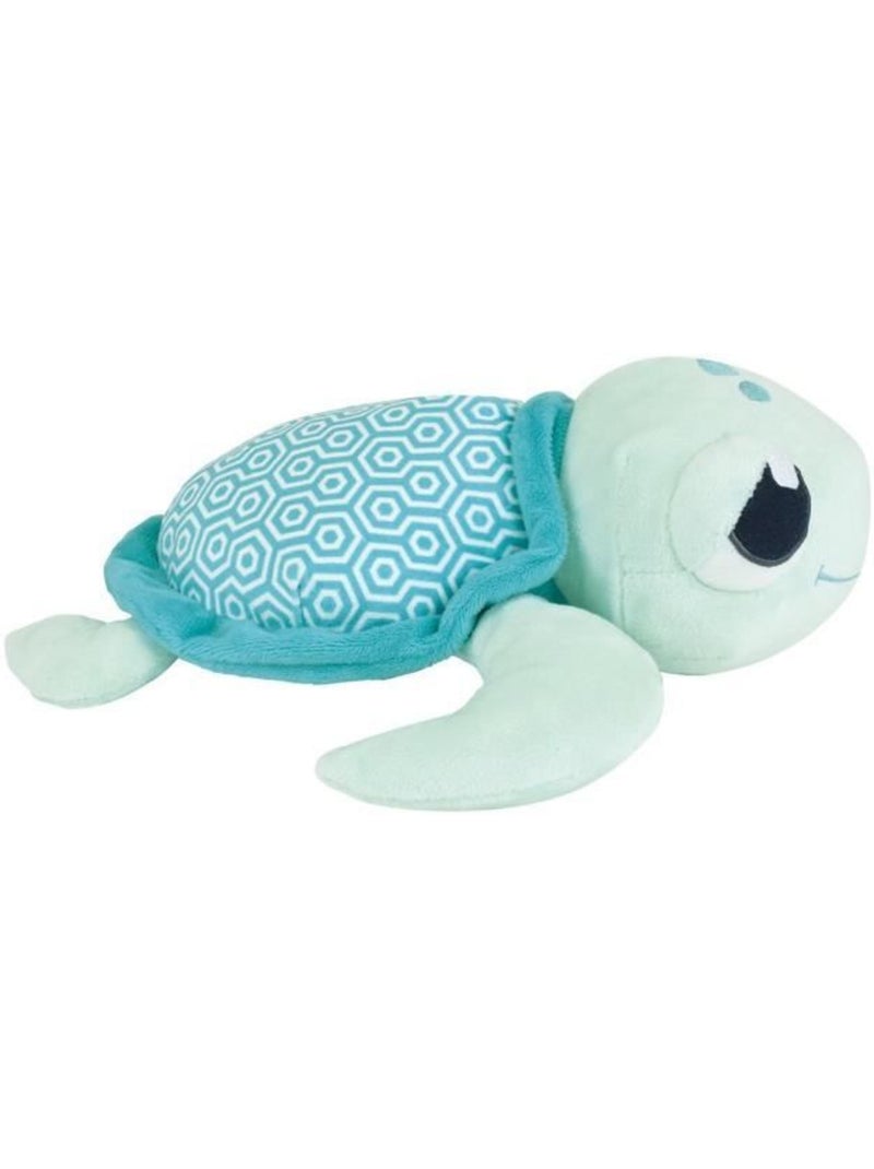 Peluche - Luminou Ma Petite Carapace Tortue - 25 CM Bleu - Kiabi