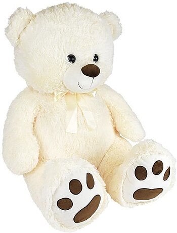 Peluche - Ours Avec Noeud - 100cm
