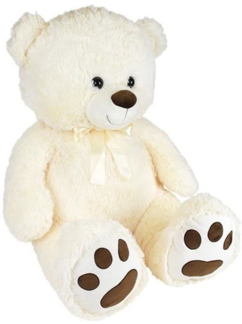 Peluche - Ours Avec Noeud - 100cm - Kiabi