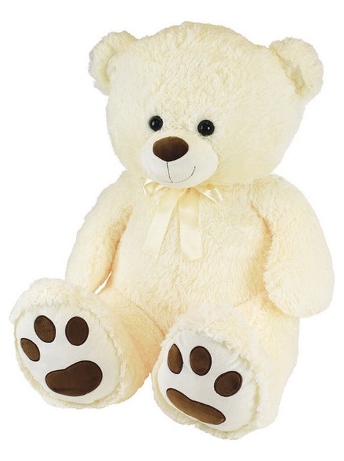 Peluche - Ours Avec Noeud - 100cm - Kiabi