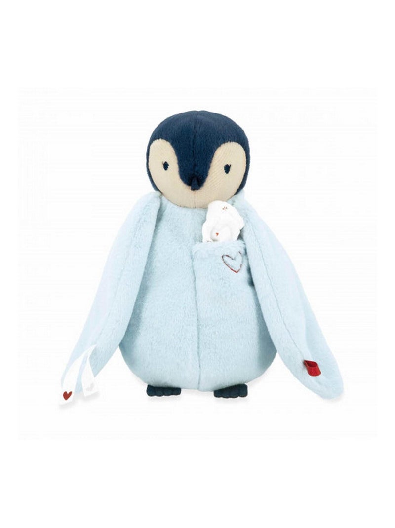 PELUCHE A BISOUS MANCHOT BLEU Multicolore - Kiabi