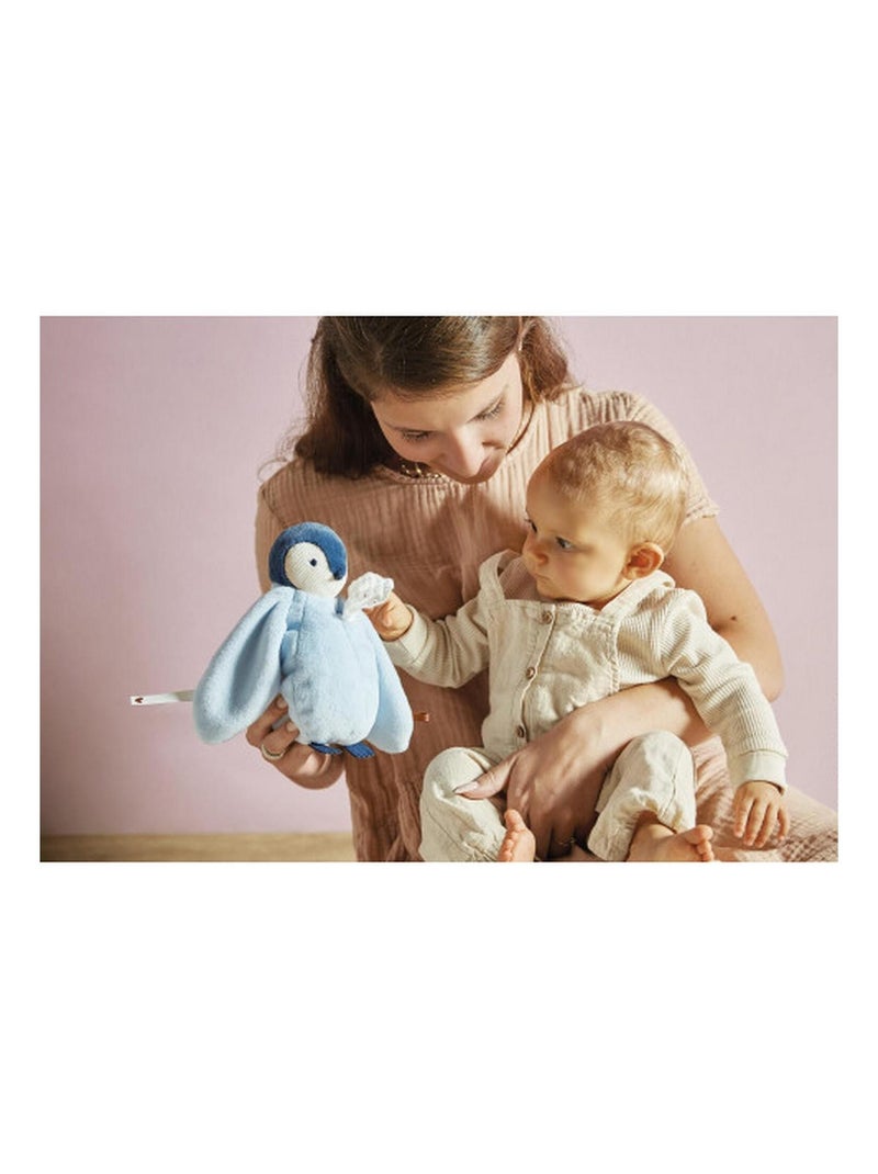 PELUCHE A BISOUS MANCHOT BLEU Multicolore - Kiabi