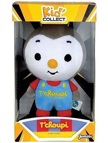 Peluche à collectionner - jemini - t'choupi - kid'collect +/- 13 cm