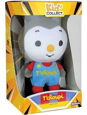 Peluche à collectionner - jemini - t'choupi - kid'collect +/- 13 cm
