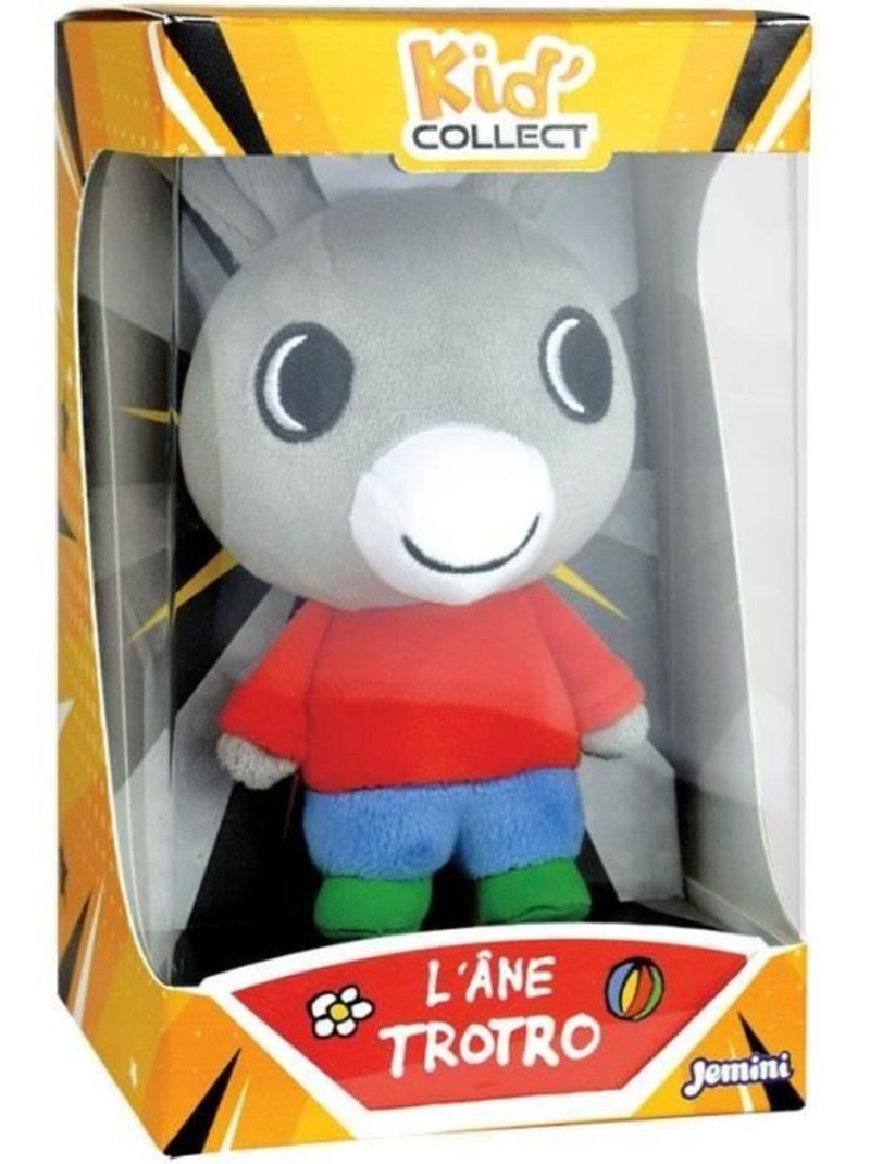 Peluche à collectionner Âne Trotro - JEMINI - TROTRO - Kid'collect +/- 13 cm Multicolore - Kiabi
