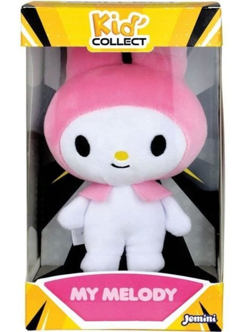 Peluche à collectionner my melody - jemini - hello kitty - kid'collect +/- 13 cm - Kiabi