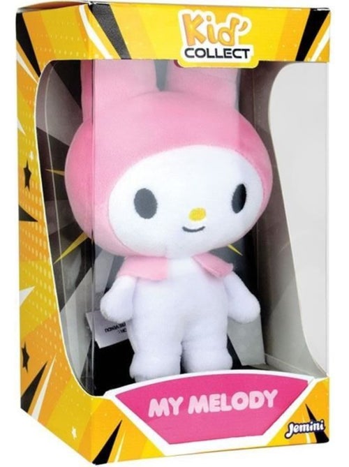 Peluche à collectionner my melody - jemini - hello kitty - kid'collect +/- 13 cm - Kiabi