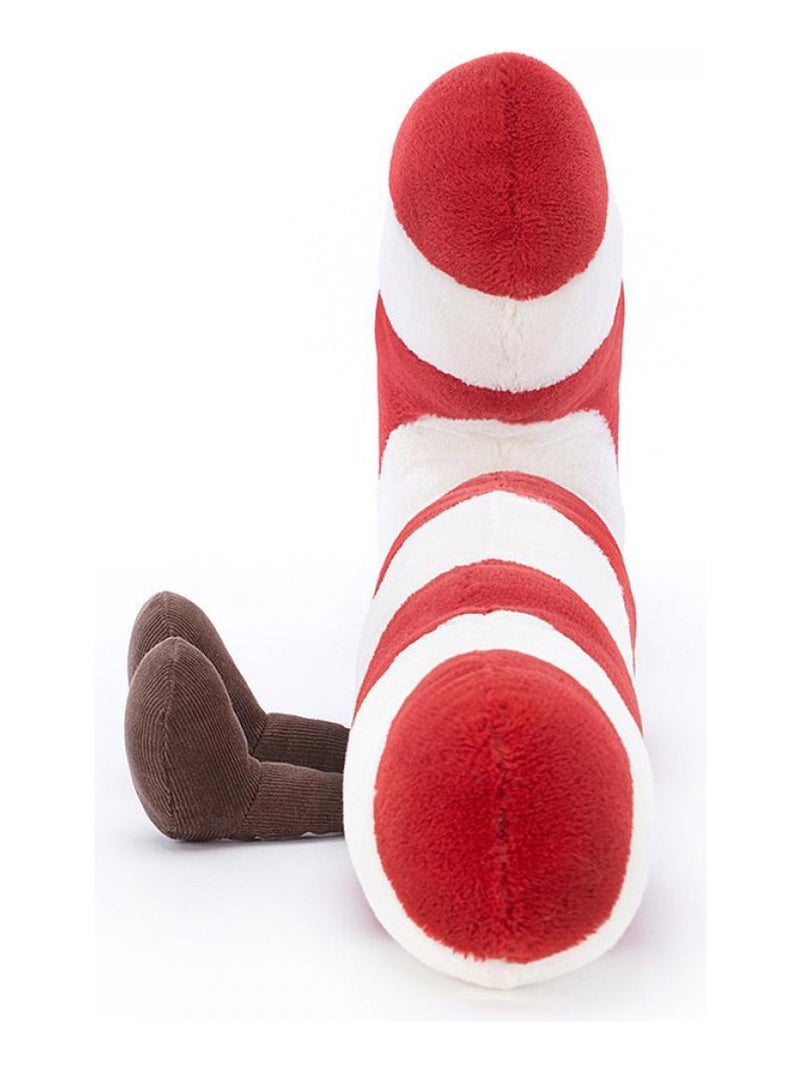 Peluche Amuseable Candy Cane Large - Dimensions : L : 6 cm x  l : 23 cm x  h : 13 cm Multicolore - Kiabi
