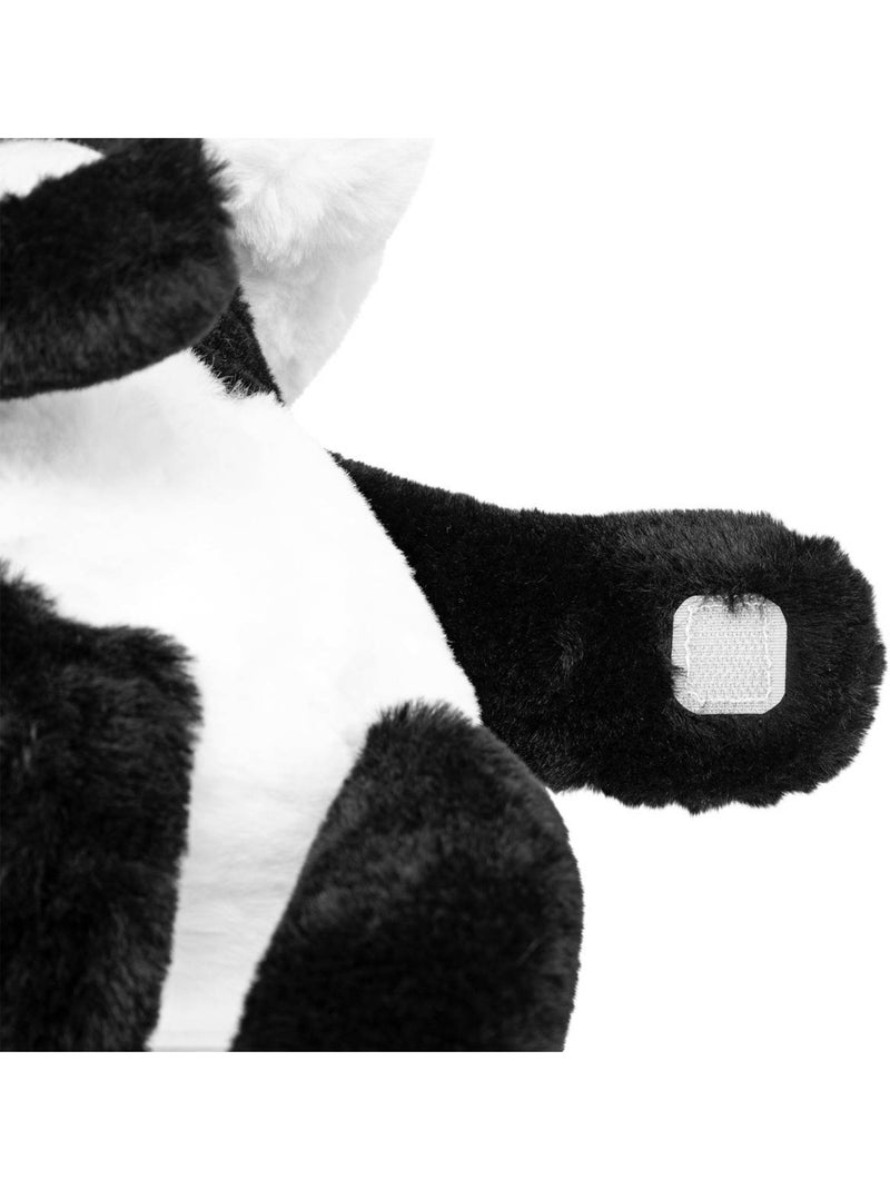 Peluche ANDY Noir Blanc - Kiabi