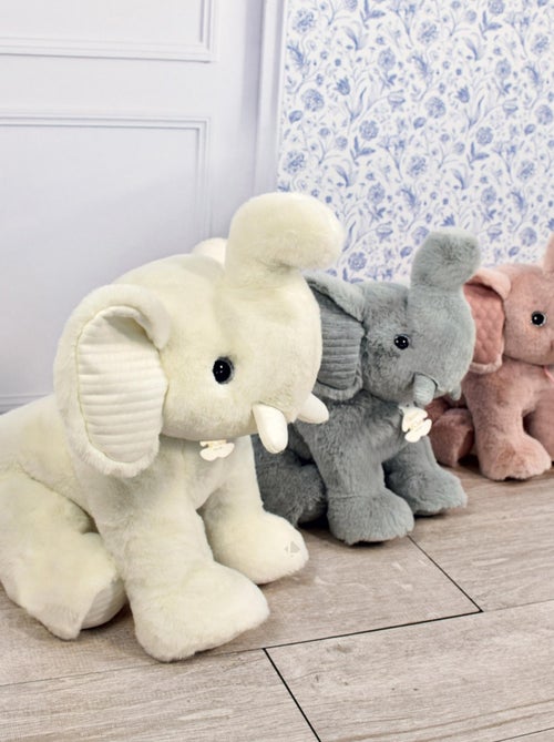 Peluche animal collection PREPPY CHICS Eléphant - Kiabi