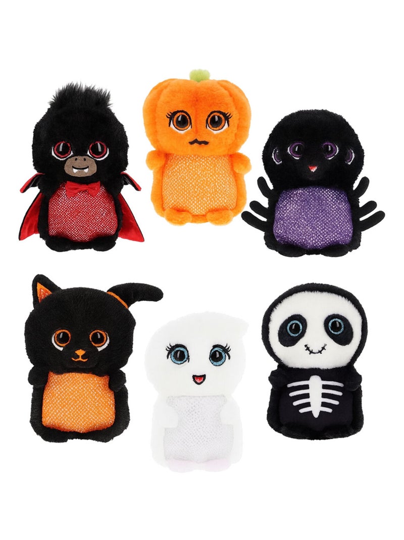 Peluche araignée Halloween Mini Motsu Noir - Kiabi