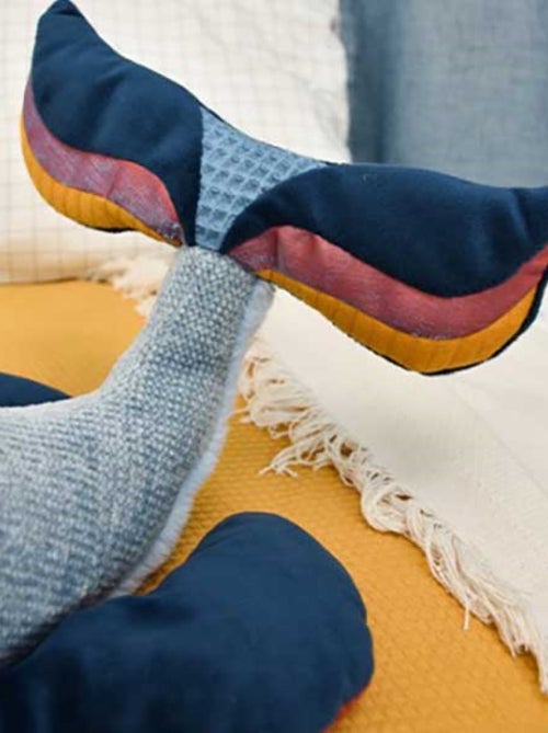 Peluche Baleine bleue 30 cm - Kiabi