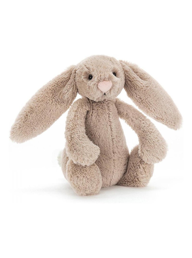 Peluche Bashful Beige Bunny Small - L: 8 cm x l : 9 cm x H: 18 cm Beige - Kiabi