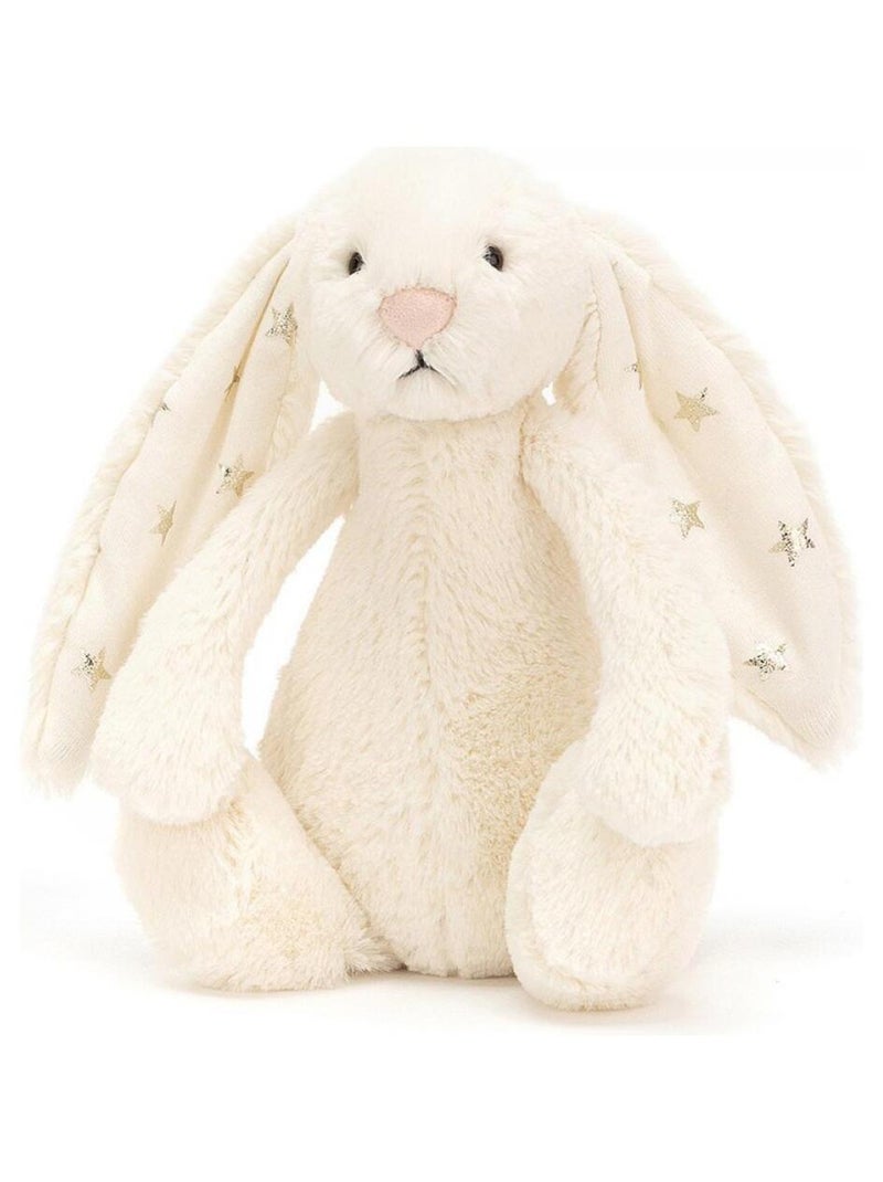 Peluche Bashful Twinkle Bunny Small - L: 8 cm x l : 9 cm x H: 18 cm Blanc - Kiabi