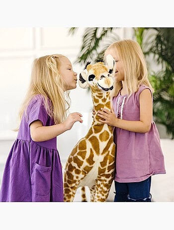 Peluche bébé girafe girafon