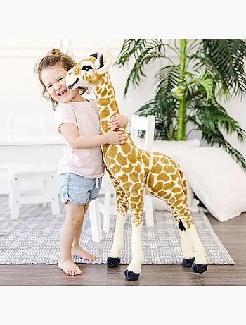 Peluche bébé girafe girafon