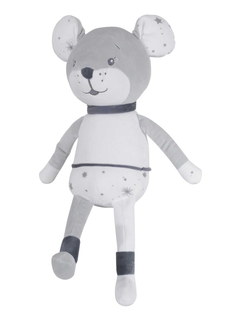 Peluche bébé Gris - Kiabi