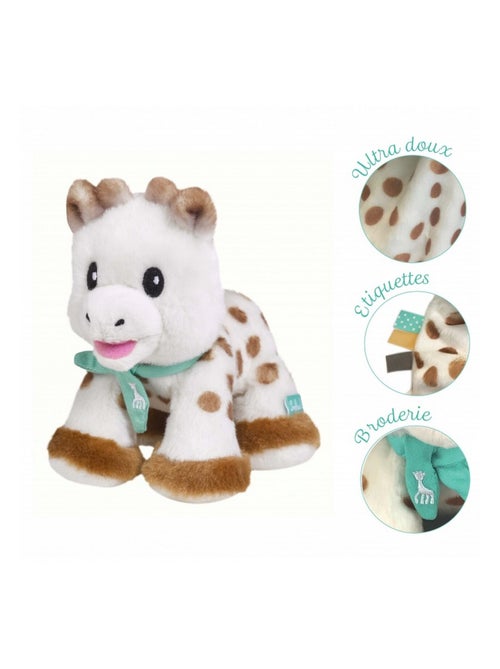 Peluche bébé Sophie la girafe 14 cm - Kiabi