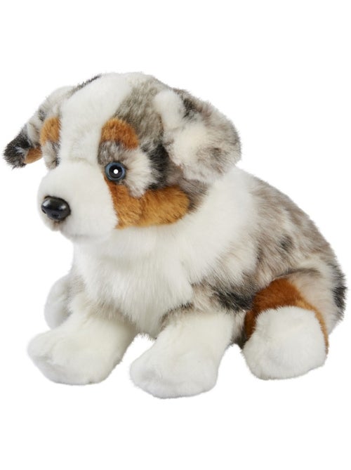 Peluche berger australien assis 30 cm - Kiabi