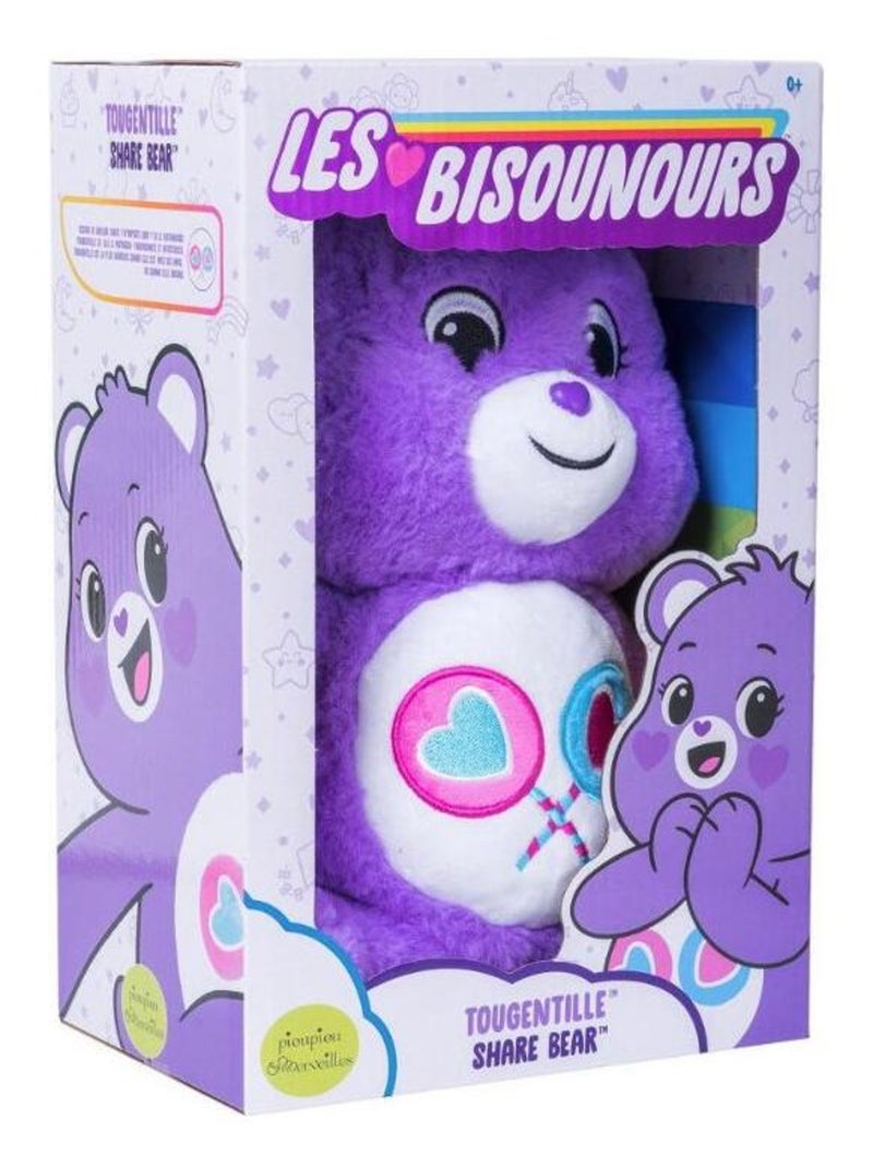 Peluche Bisounours - TOUGENTILLE Violet - Kiabi