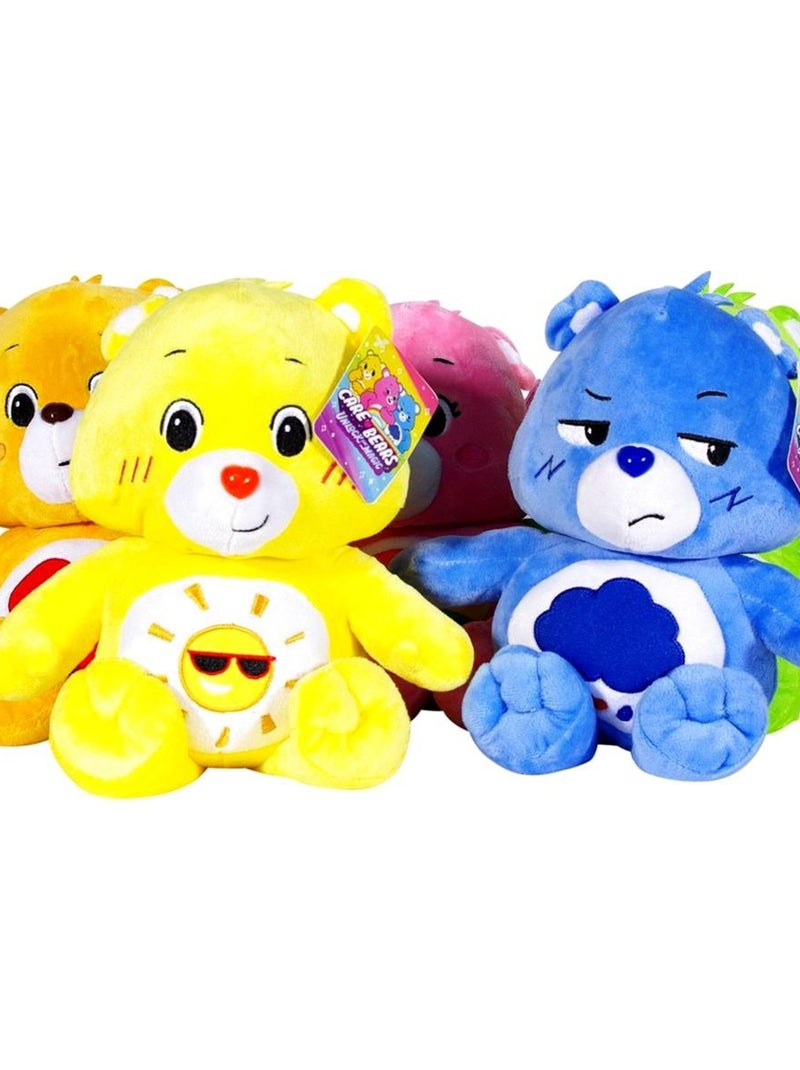 Peluche Bisounours 28 cm Rose arc en ciel NEW Multicolore - Kiabi