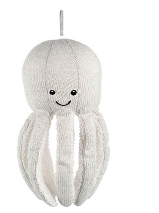 Peluche bluetooth octopus Olly écru