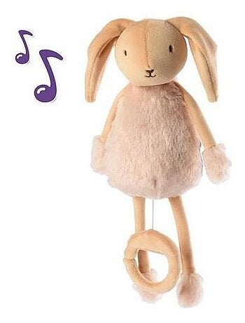 Peluche Boîte à musique - Valentin le Lapin