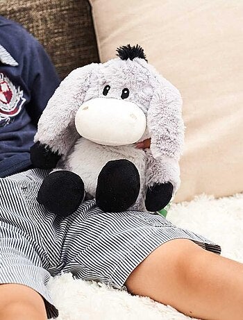 Peluche Bouillotte Ane - Made in France