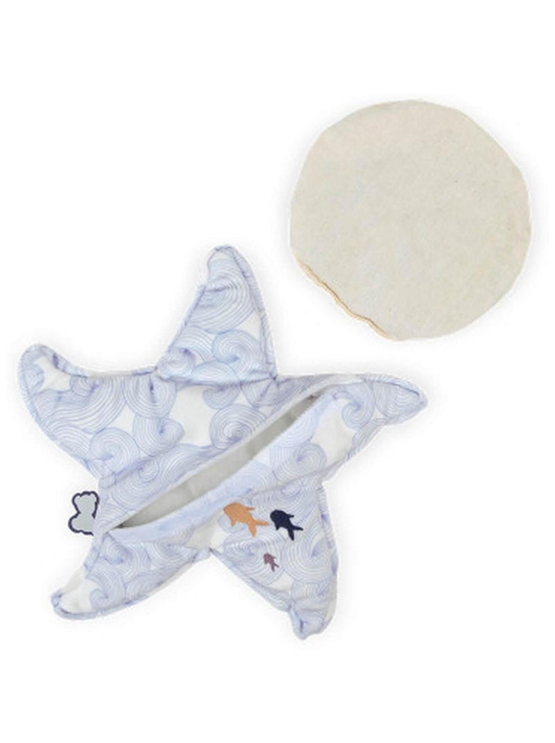 Peluche bouillotte bien-être étoile Petit calme (22 cm) Rose - Kiabi