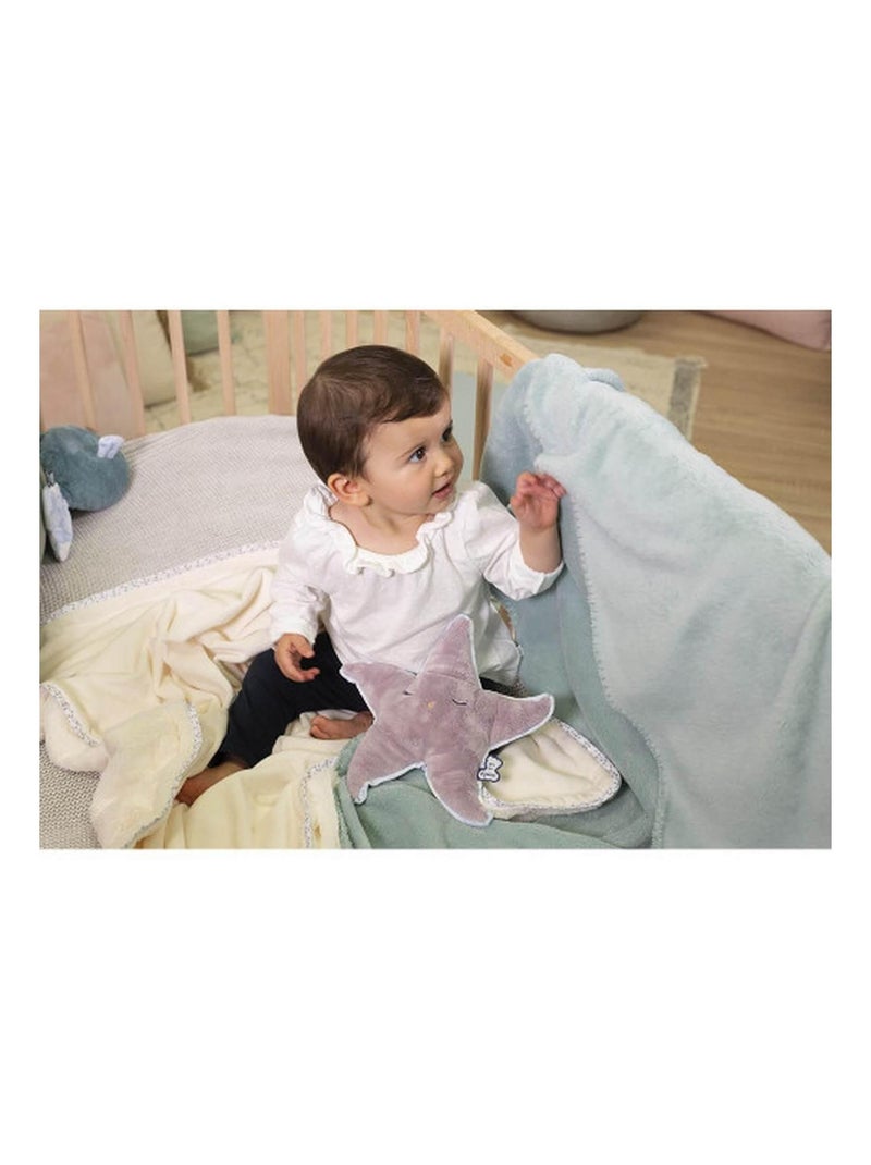 Peluche bouillotte bien-être étoile Petit calme (22 cm) Rose - Kiabi