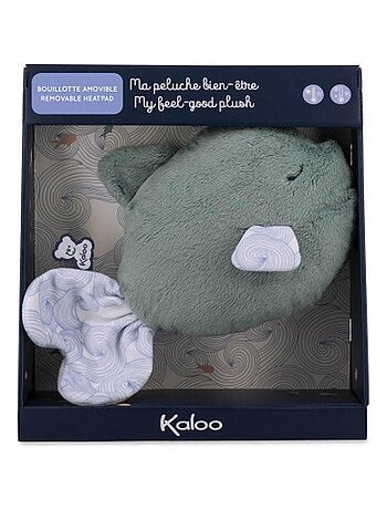 Peluche bouillotte bien-être poisson Petit calme (25 cm)