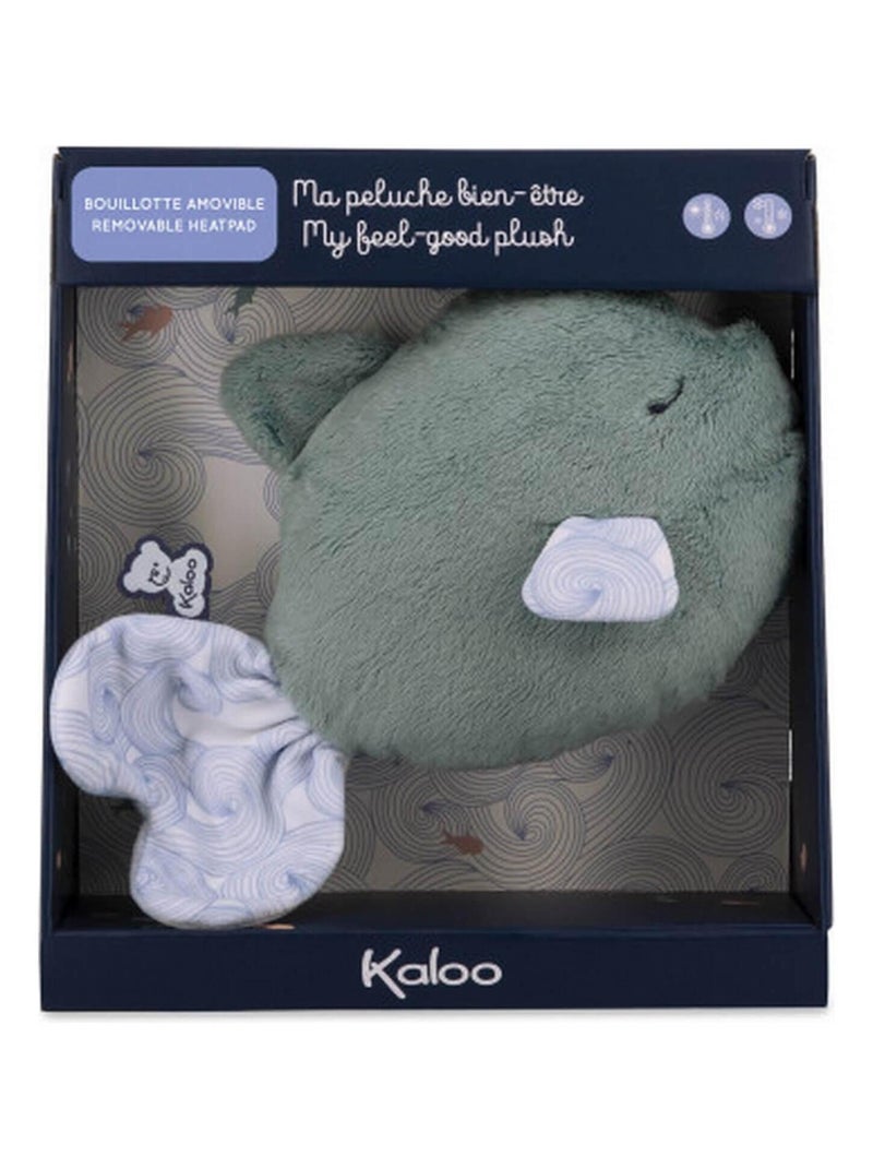 Peluche bouillotte bien-être poisson Petit calme (25 cm) Bleu - Kiabi