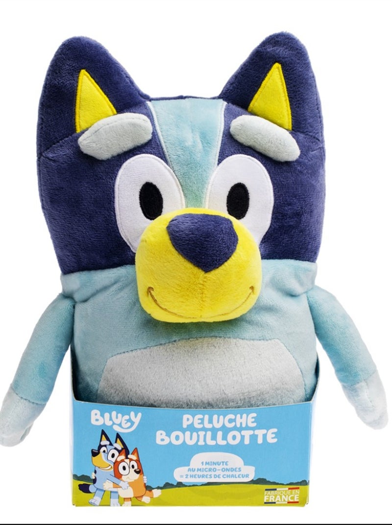 Peluche Bouillotte Bluey - Made in France Marron - Kiabi