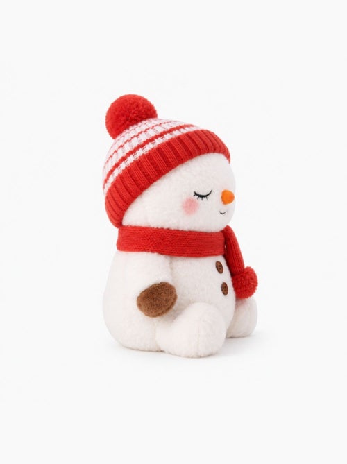 Peluche bouillotte bonhomme de neige - made in france - Kiabi Peluche bouillotte bonhomme de neige - made in france - Kiabi