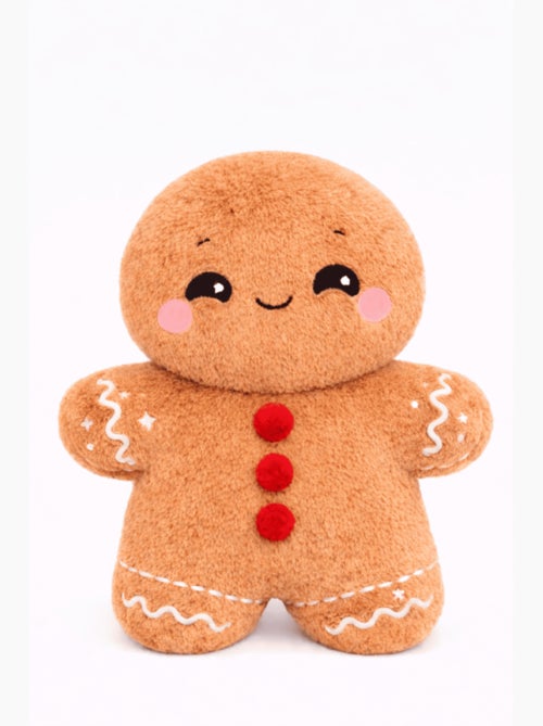 Peluche bouillotte bonhomme pain d'épice - made in france - Kiabi Peluche bouillotte bonhomme pain d'épice - made in france - Kiabi