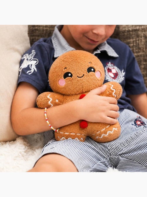Peluche bouillotte bonhomme pain d'épice - made in france - Kiabi Peluche bouillotte bonhomme pain d'épice - made in france - Kiabi