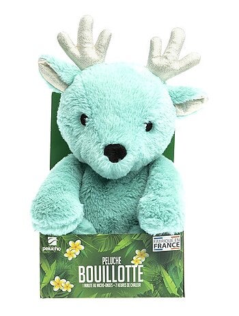 Peluche Bouillotte Cerf - Made in France