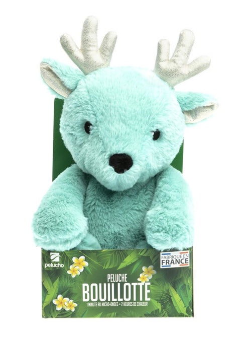 Peluche Bouillotte Cerf - Made in France - Kiabi