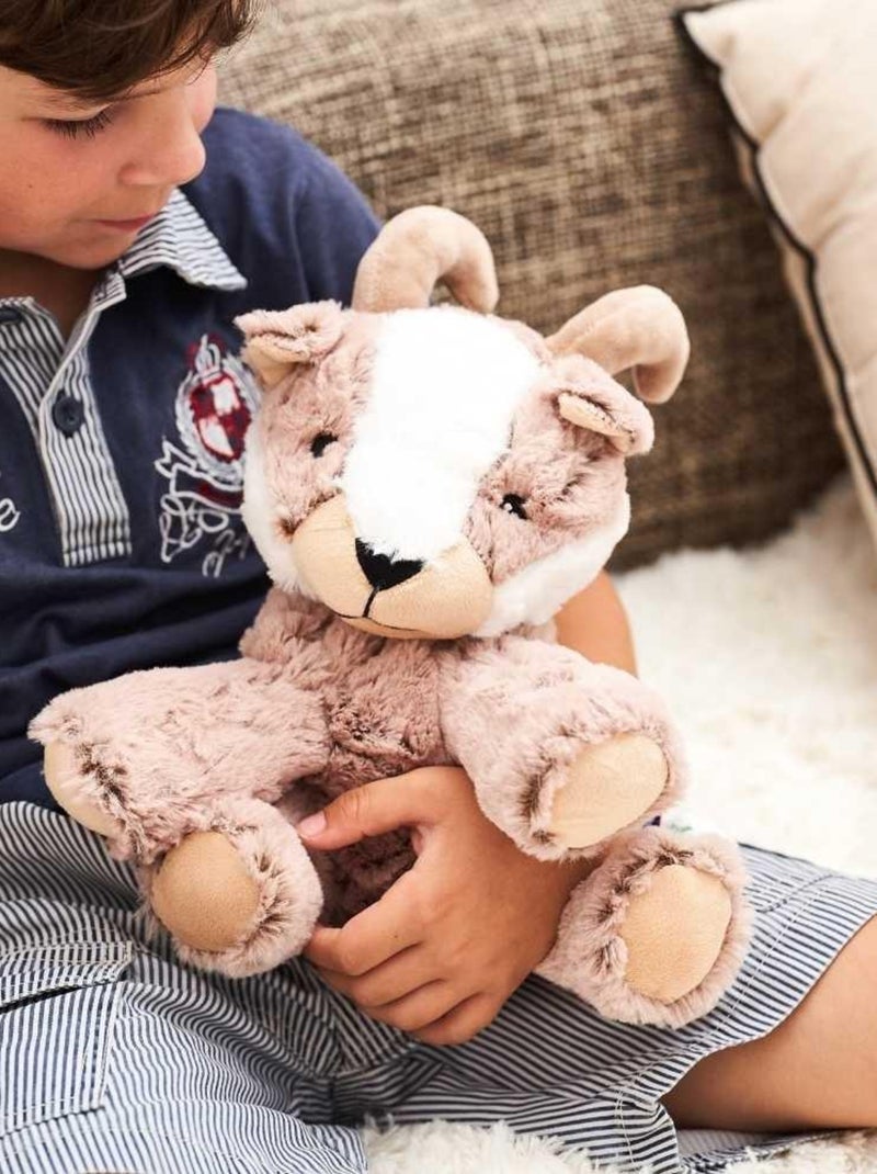 Peluche Bouillotte Chamois - Made in France Marron - Kiabi