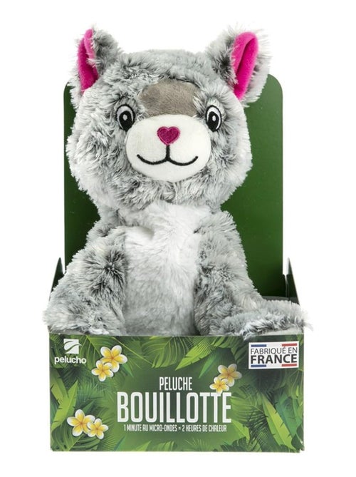 Peluche Bouillotte Chat - Made in France - Kiabi