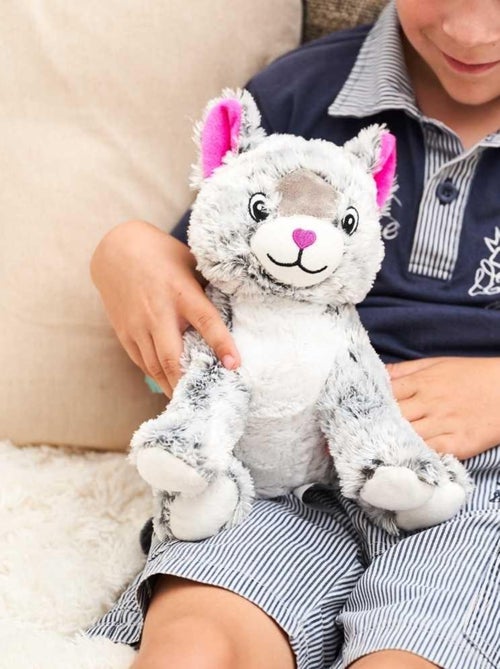 Peluche Bouillotte Chat - Made in France - Kiabi