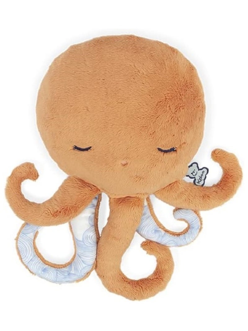 Peluche bouillotte chaud et froid Poulpe Orange - Kiabi