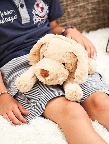 Peluche Bouillotte Chien - Made in France