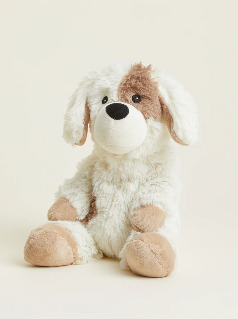 Peluche Bouillotte Chien Beige - Kiabi
