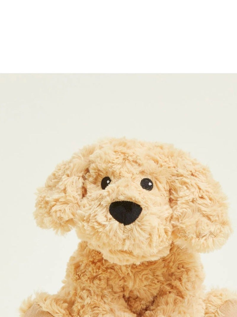 Peluche Bouillotte Chien bouclé Beige - Kiabi